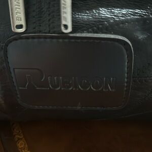 Rubicon Black Leather Duffle bag